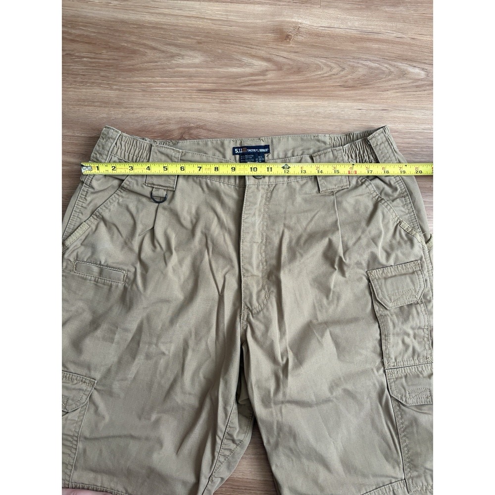 5.11 Tactical Series Pants Mens 38x32 Tan Cargo Ripstop Workwear Utility 74273 - Picture 6 of 6